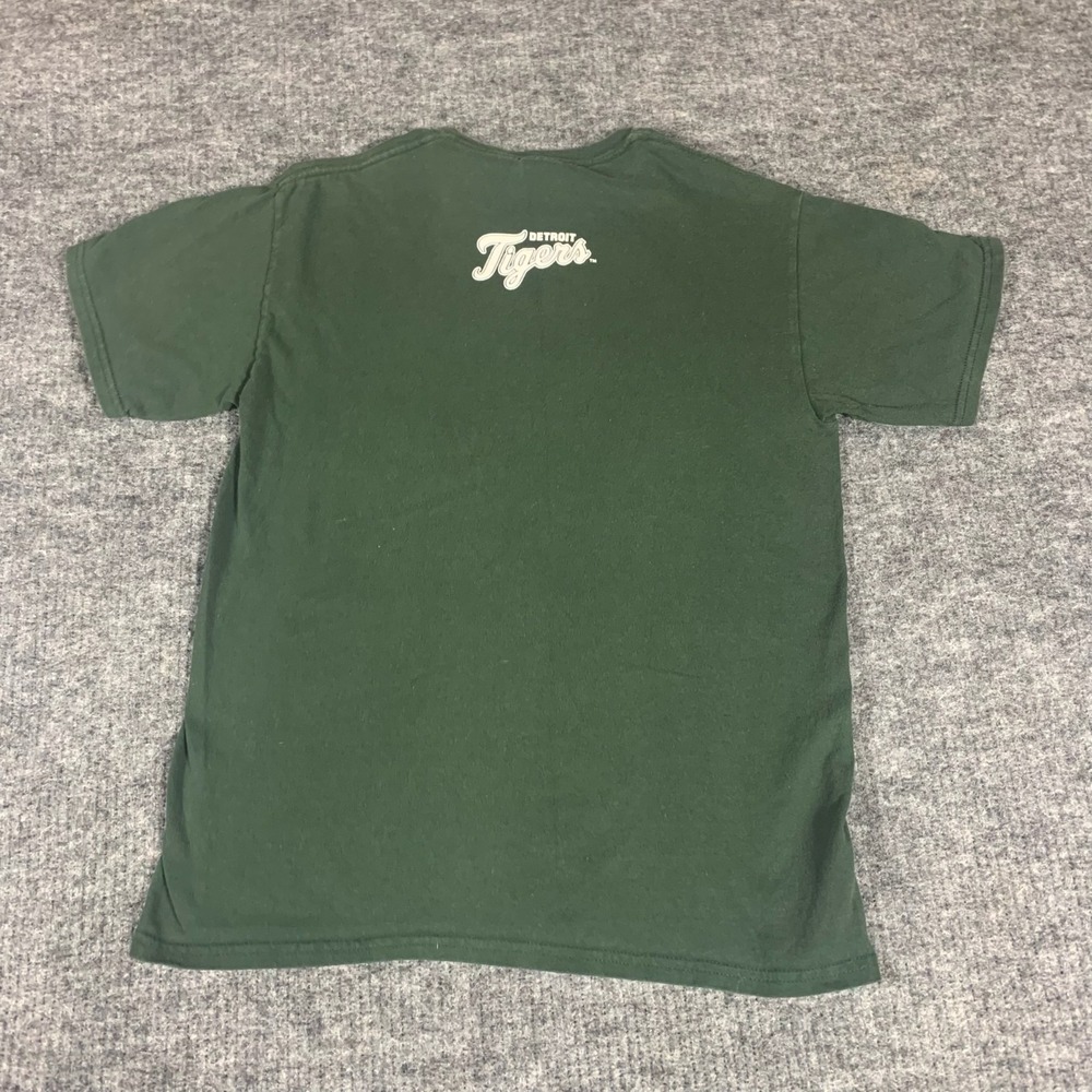 Detroit Tigers Michigan State T Shirt Mens Medium Green Spartans in the D MLB